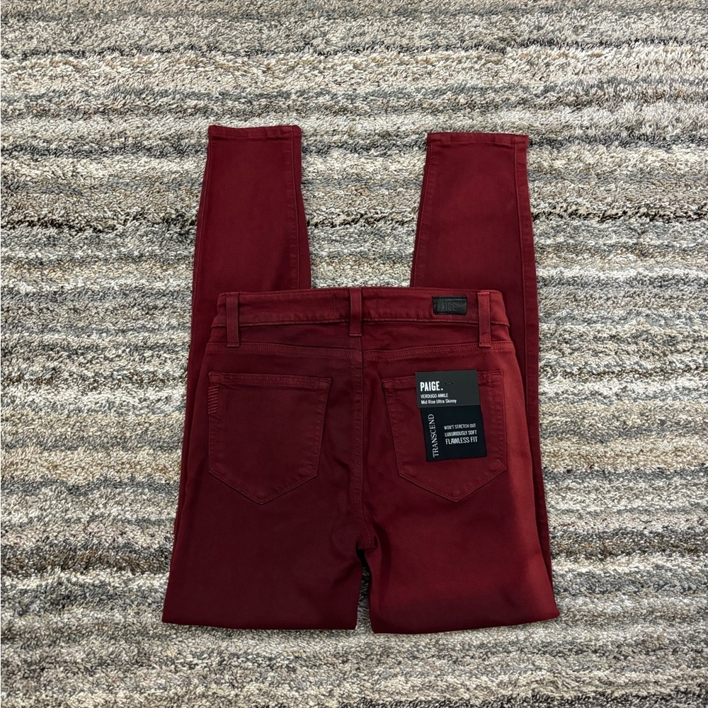 PAIGE Verdugo Ankle Skinny Vintage Jeans Sz 26 NWT | PAIGE Vintage Skinny Jeans - Picture 8 of 12